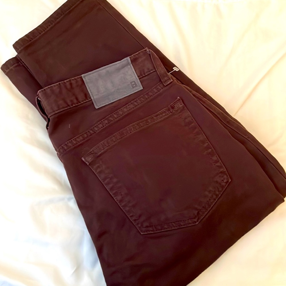 Mens plumy/brown colour bonobos jeans. Size 30x32